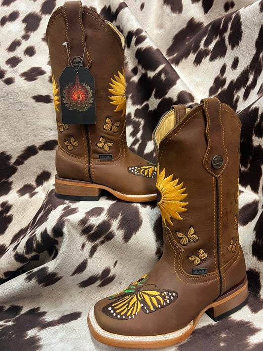 Chaparral Justin Brown Nubuck Ankle Boot