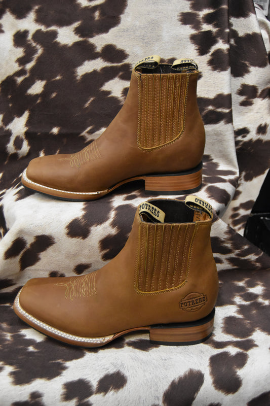 Potrero Crazy Tang Leather Ankle Boot Style 2017