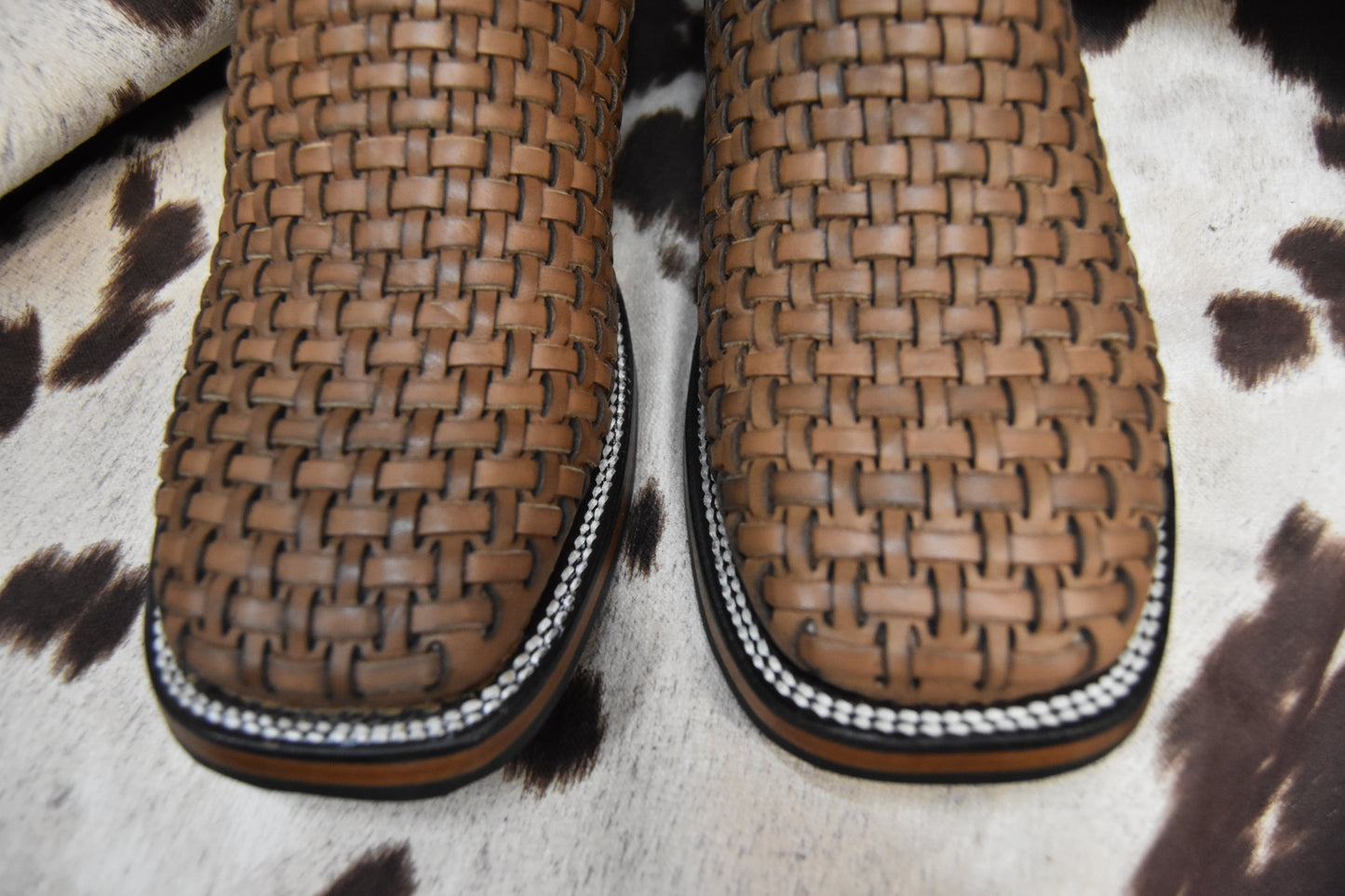Potrero Crazy Horse Petatillo Leather Ankle Boot Style 912