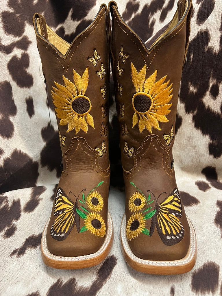 Chaparral Justin Brown Nubuck Ankle Boot