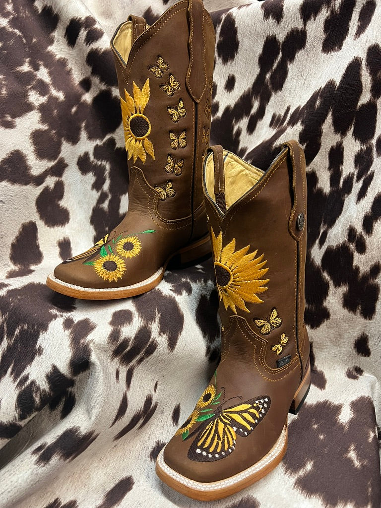 Chaparral Justin Brown Nubuck Ankle Boot