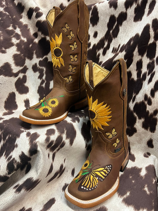 Chaparral Justin Brown Nubuck Ankle Boot