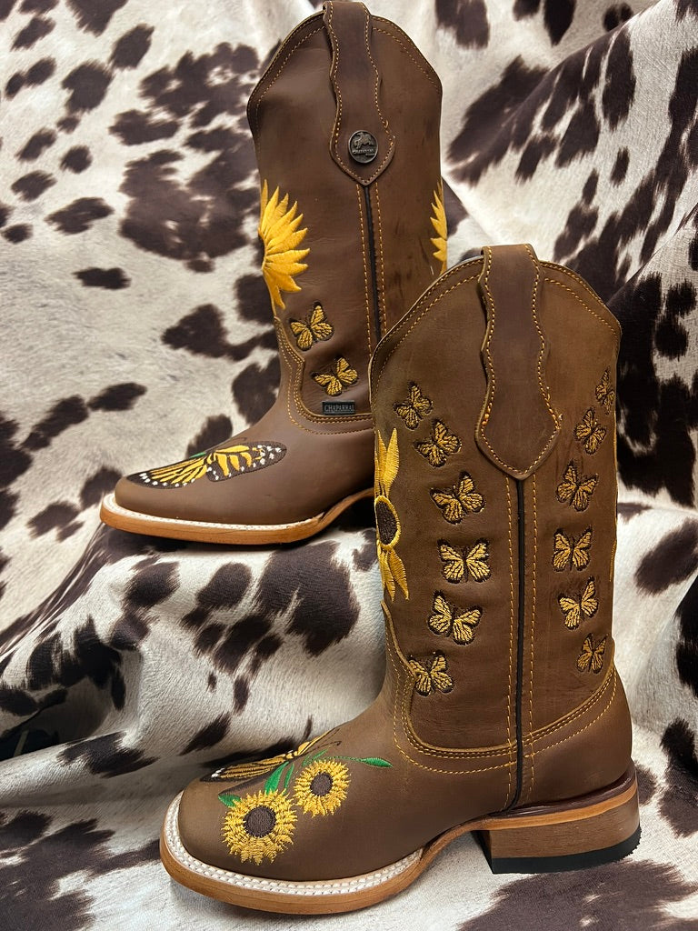 Chaparral Justin Brown Nubuck Ankle Boot