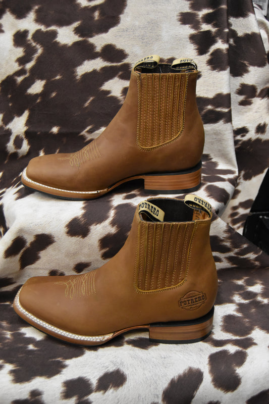 Potrero Crazy Tang Leather Ankle Boot Style 2017