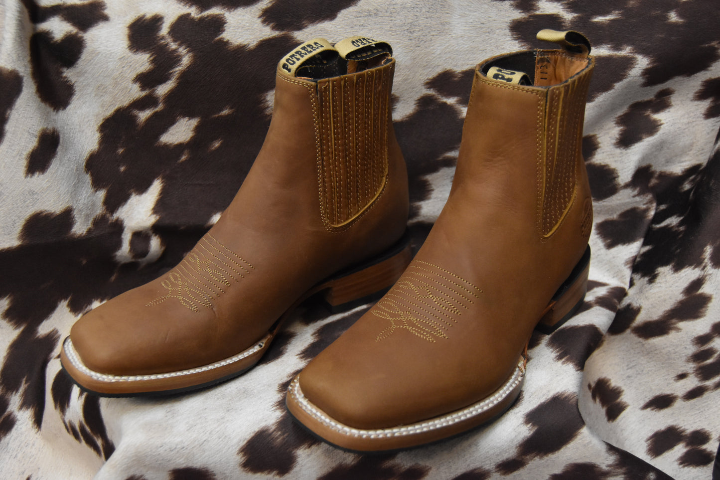 Potrero Crazy Tang Leather Ankle Boot Style 2017
