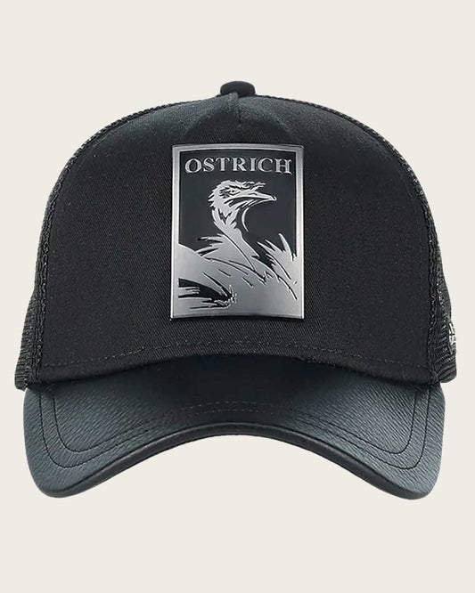 Cuadra Men’s Ostrich Patch Snapback Cap – CC119